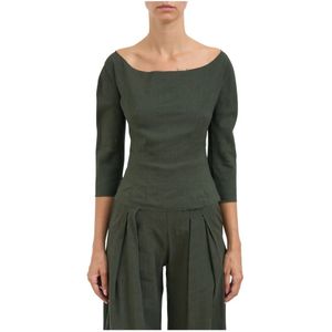 Cortana, Dames, Tops, Groen, Maat: S