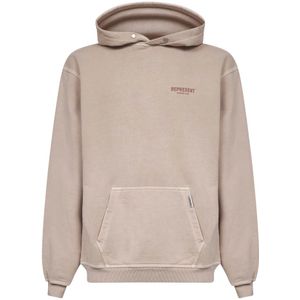 Represent - Patron of the Club - Hoodie - Beige - Katoen
