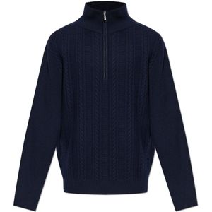 A.p.c., Heren, Truien, Blauw, Maat: M Wol,
