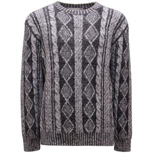 Amaránto, Heren, Truien, Zwart, Maat: XL Wol,