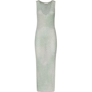 Akep, Dames, Jurken, Grijs, Maat: S