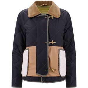 Fay, Dames, Jassen, Zwart, Maat: L Corduroy,