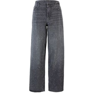 Liu Jo - Jeans - Grijs - Baggy - Mid Waist - 5-Pocket-Style
