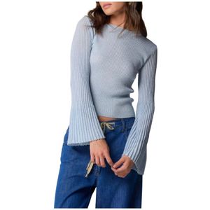 Kocca, Dames, Truien, Blauw, Maat: L