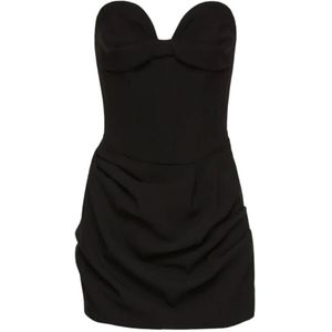 Magda Butrym, Dames, Jurken, Zwart, Maat: M