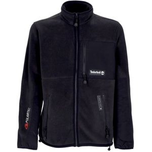 Timberland, Heren, Sweatshirts & Hoodies, Zwart, Maat: S Fleece,