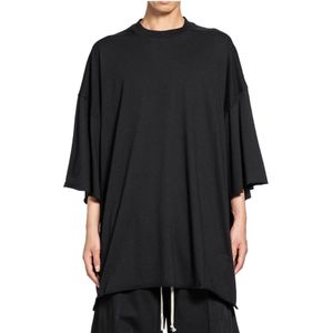 Rick Owens, Heren, Tops, Zwart, Maat: ONE Size Katoen,
