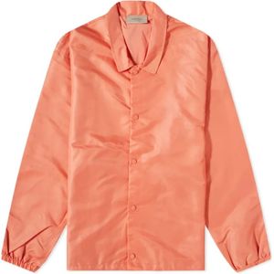 Fear Of God, Heren, Jassen, Oranje, Maat: S Katoen,