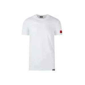 Dsquared2 T-Hemden , White , Heren , Maat: M