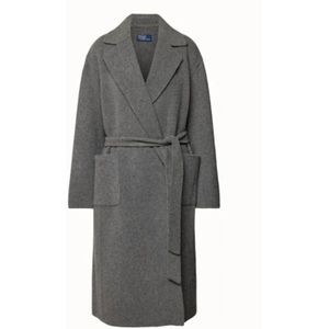 Ralph Lauren, Dames, Mantels, Grijs, Maat: M Wol,