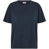 Mos Mosh - Mmdala O-Ss Basic Tee - Blauw - Dames T-shirt