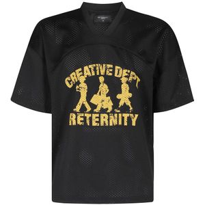 Reternity, Heren, Tops, Zwart, Maat: M Poliester,