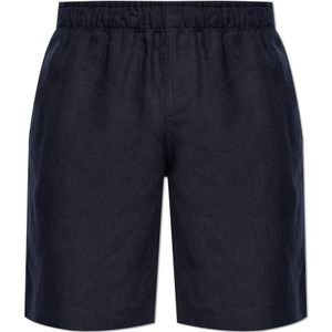 Zadig & Voltaire, Heren, Korte broeken, Blauw, Maat: W40 Linnen,