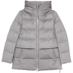 Duno, Dames, Jassen, Grijs, Maat: M Wol,
