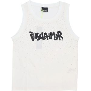 Disclaimer, Dames, Tops, Wit, Maat: XS Katoen,