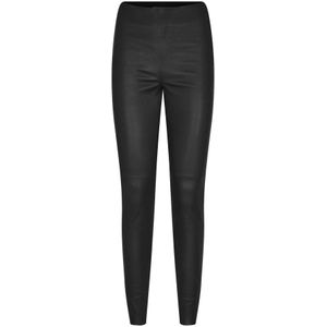 MOS Mosh - Mmlucia Stretch Leather Leggin - Zwart - Luxe Leren Leggings