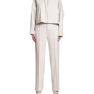 Mason's, Dames, Broeken, Grijs, Maat: 3XS Flanel,