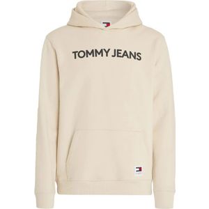 Tommy Hilfiger, Heren, Sweatshirts & Hoodies, Beige, Maat: M Katoen,