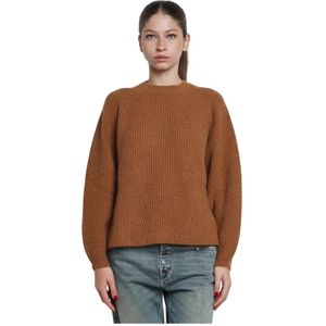 Twinset, Dames, Truien, Bruin, Maat: L
