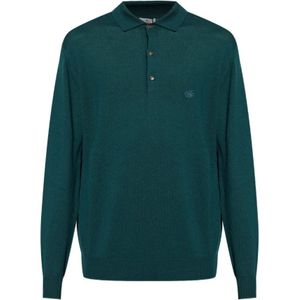 Etro, Heren, Tops, Groen, Maat: XL Wol,