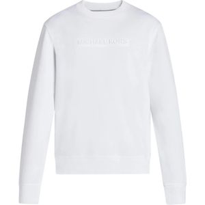 Michael Kors, Heren, Sweatshirts & Hoodies, Wit, Maat: L
