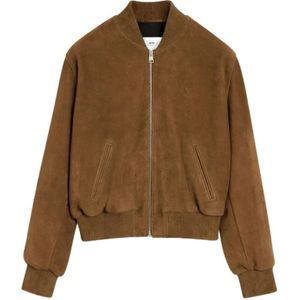 Ami Paris, Heren, Jassen, Bruin, Maat: L