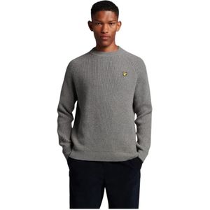Lyle & Scott, Heren, Truien, Grijs, Maat: XL Katoen,