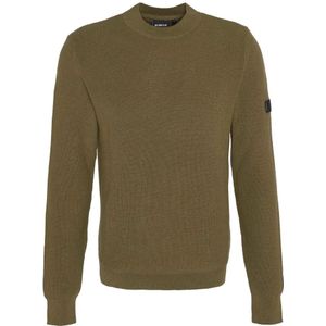 Barbour, Heren, Truien, Groen, Maat: M Katoen,