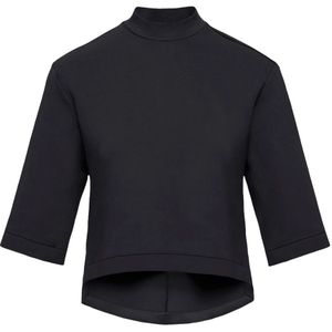 Moncler, Dames, Tops, Zwart, Maat: S Poliester,