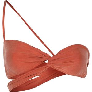 Jacquemus, Dames, Tops, Rood, Maat: L