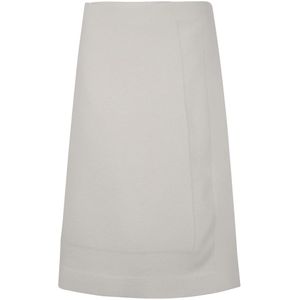 Jil Sander, Dames, Rokken, Grijs, Maat: XS