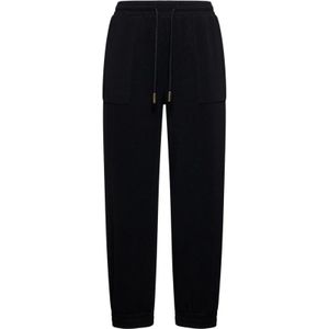 Silvian Heach, Dames, Broeken, Zwart, Maat: XS Nylon,