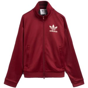 Adidas, Dames, Sweatshirts & Hoodies, Paars, Maat: L Poliester,