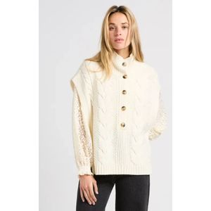 Suncoo, Dames, Jassen, Beige, Maat: XS Wol,