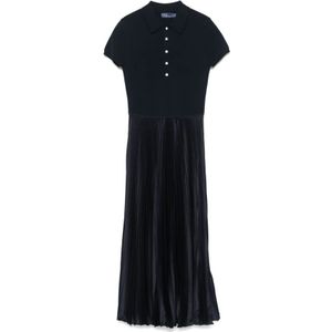 Polo Ralph Lauren, Dames, Jurken, Blauw, Maat: M