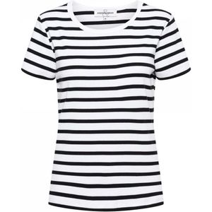 &Co Woman, Dames, Tops, Zwart, Maat: 3XL Katoen,