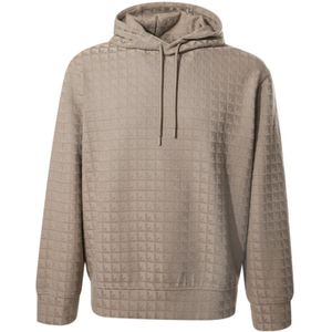 Emporio Armani, Heren, Sweatshirts & Hoodies, Bruin, Maat: S Jersey,
