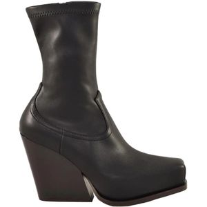 Stella McCartney, Dames, Schoenen, Zwart, Maat: 38 EU Leer,