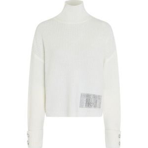 Marc Aurel, Dames, Truien, Wit, Maat: M Poliester,