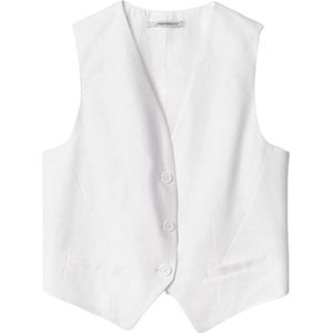 Hinnominate, Dames, Jassen, Wit, Maat: S Linnen,