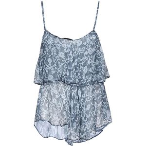 Skills & Genes, Dames, Tops, Blauw, Maat: XS