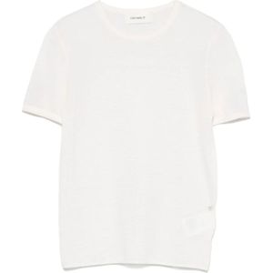 Lisa Yang, Dames, Truien, Beige, Maat: S Kasjmier,