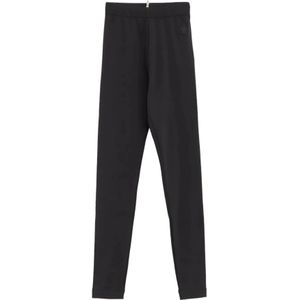 Moncler, Dames, Broeken, Zwart, Maat: S Nylon,