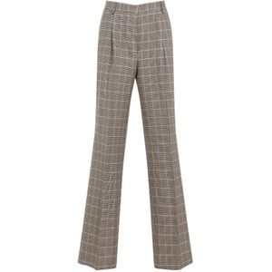 Dries Van Noten, Dames, Broeken, Beige, Maat: S Katoen,