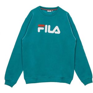 Fila, Heren, Sweatshirts & Hoodies, Blauw, Maat: M Katoen,