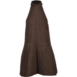 We11Done, Dames, Jurken, Bruin, Maat: S Wol,