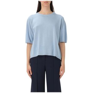 Drumohr, Dames, Truien, Blauw, Maat: M Wol,