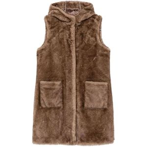 Betta Corradi, Dames, Jassen, Bruin, Maat: S Poliester,