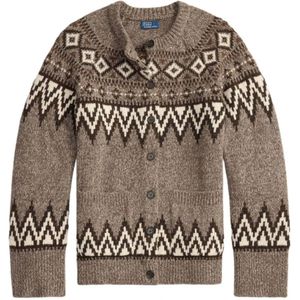 Ralph Lauren, Dames, Truien, Grijs, Maat: M Wol,