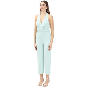 ViCOLO, Dames, Jumpsuits & Playsuits, Blauw, Maat: M